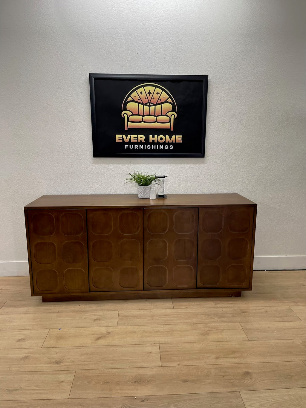 Benedict Wood Sideboard — New/Open Box, $1,570 Retail