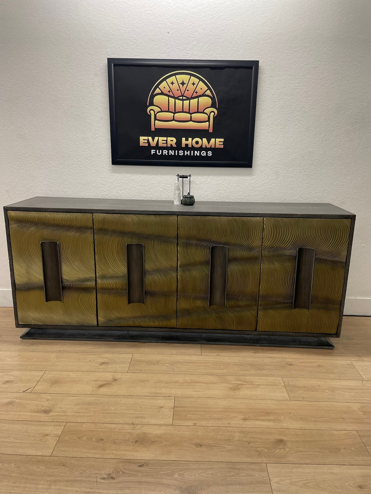 Melange 80" Wide Credenza — $2,909 Retail, New/Open Box