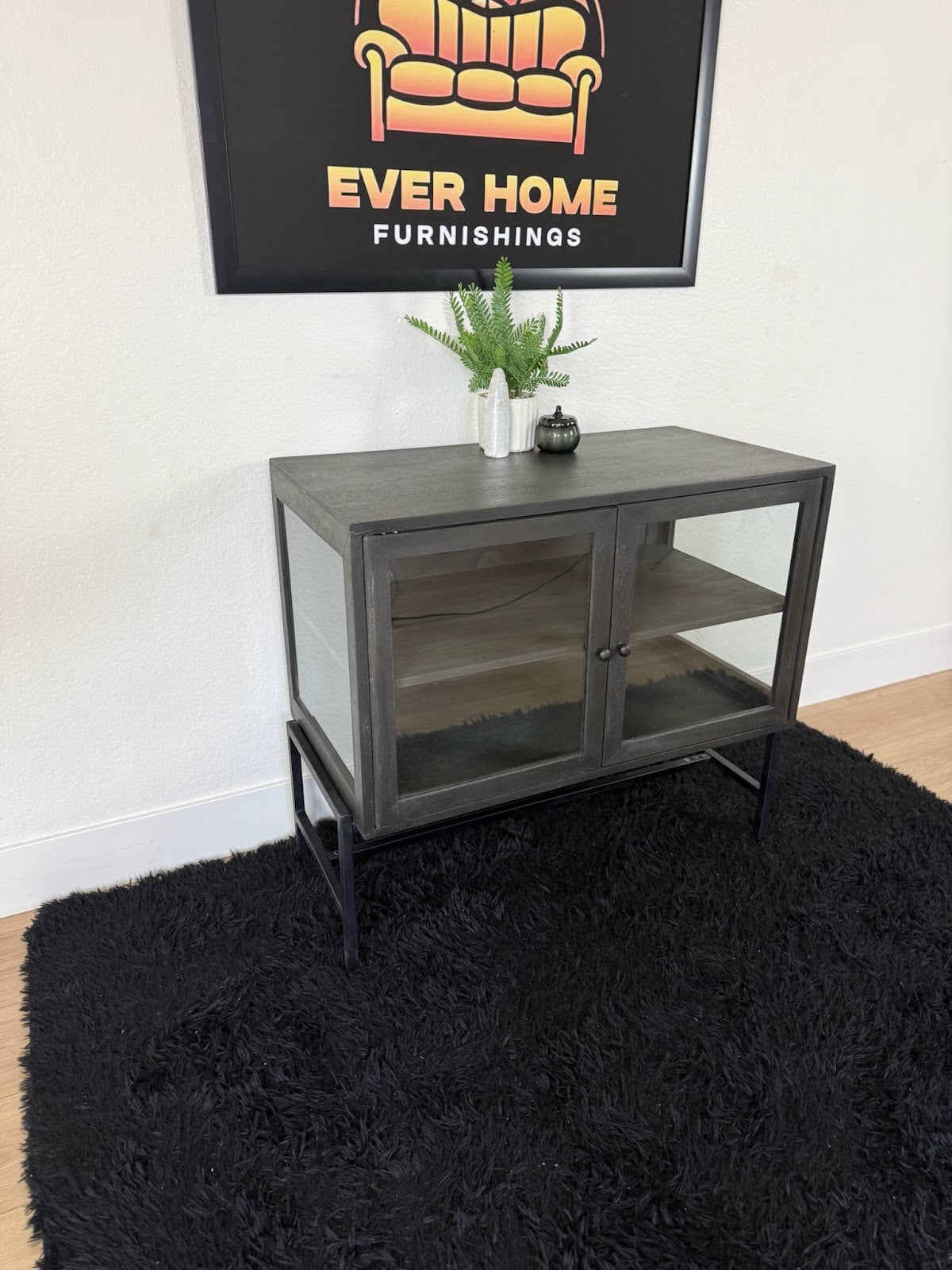 Mercana Arelius Accent Cabinet — Mid-Century Modern