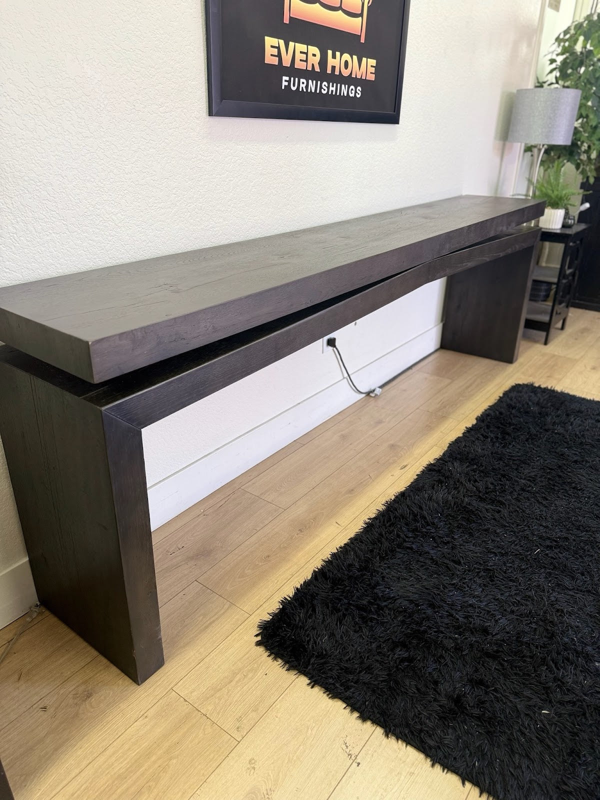 Henn Solid Wood Console Table
