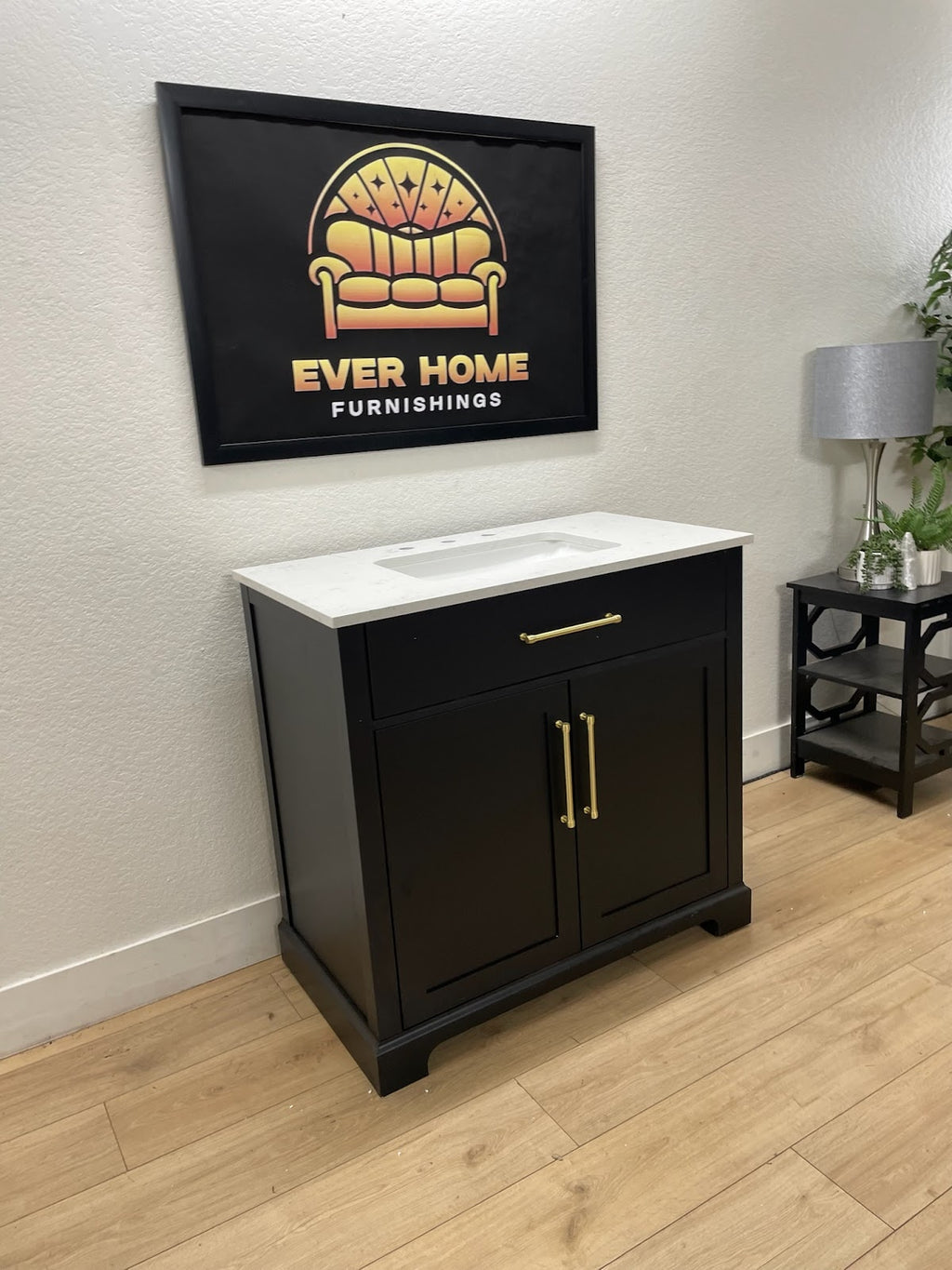 Dahen 36" Single Bathroom Vanity Set — $550 Retail, New/Open Box