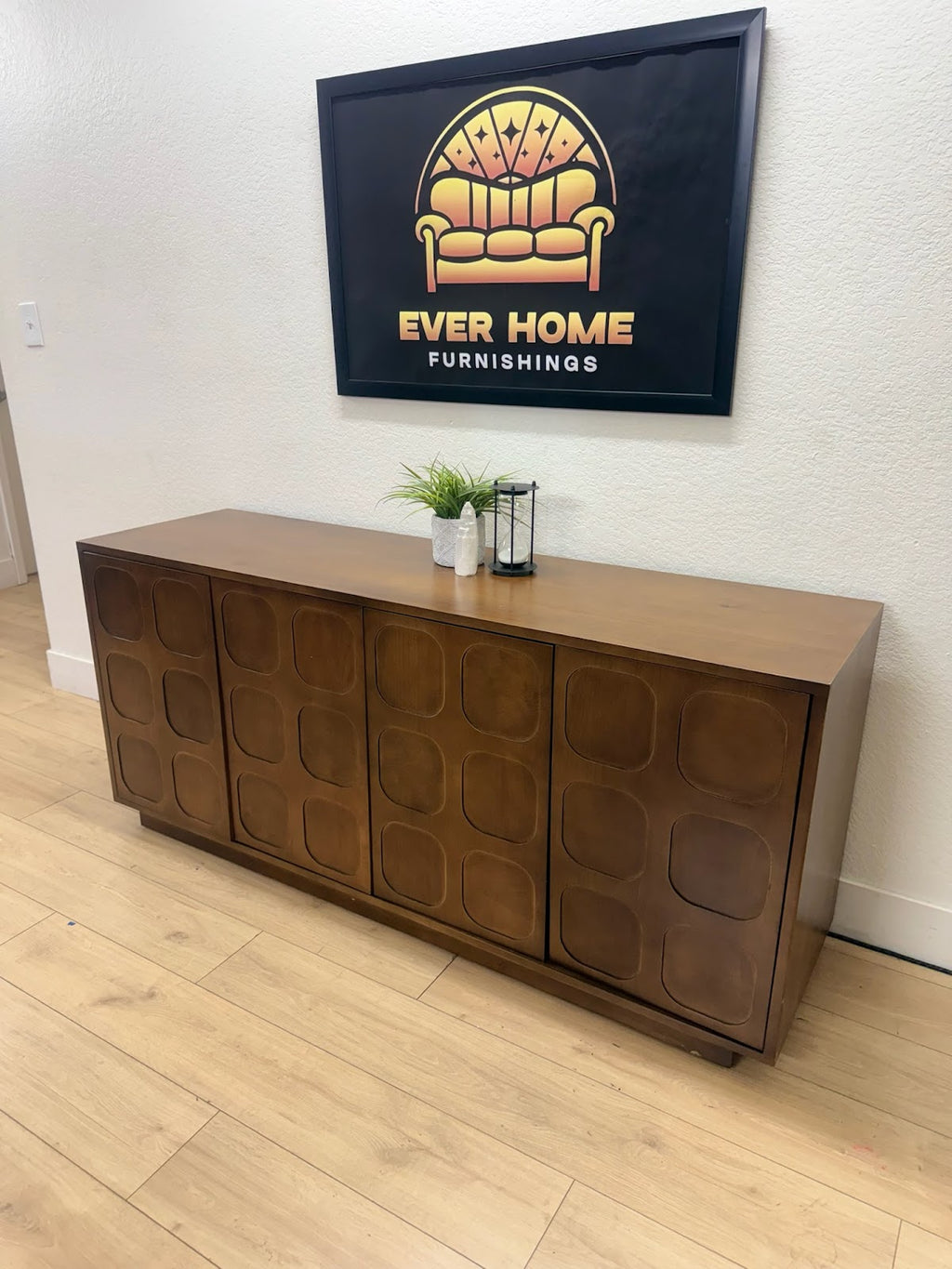 Benedict Wood Sideboard — New/Open Box, $1,570 Retail