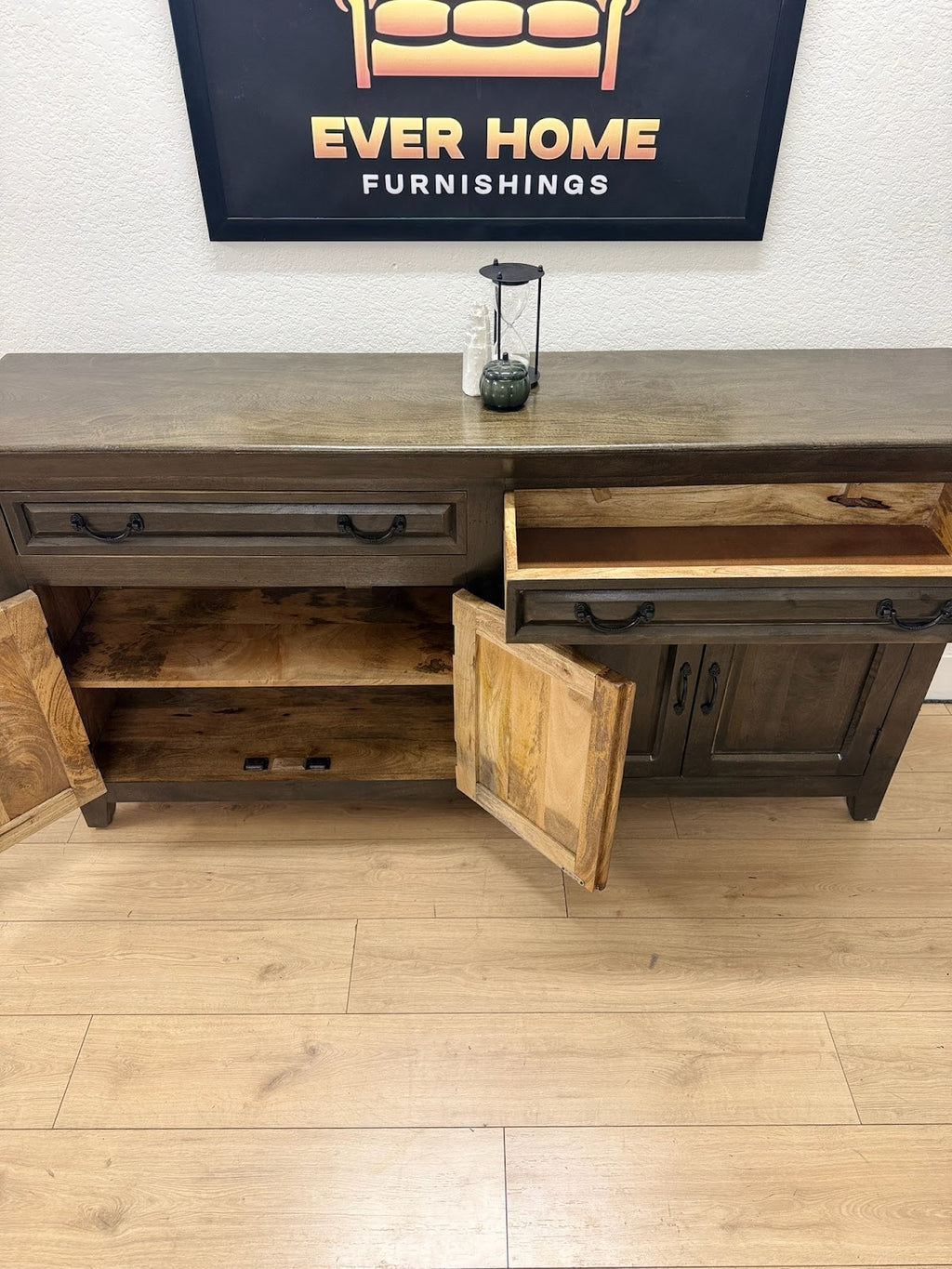 Jamya 69" Solid Wood Sideboard