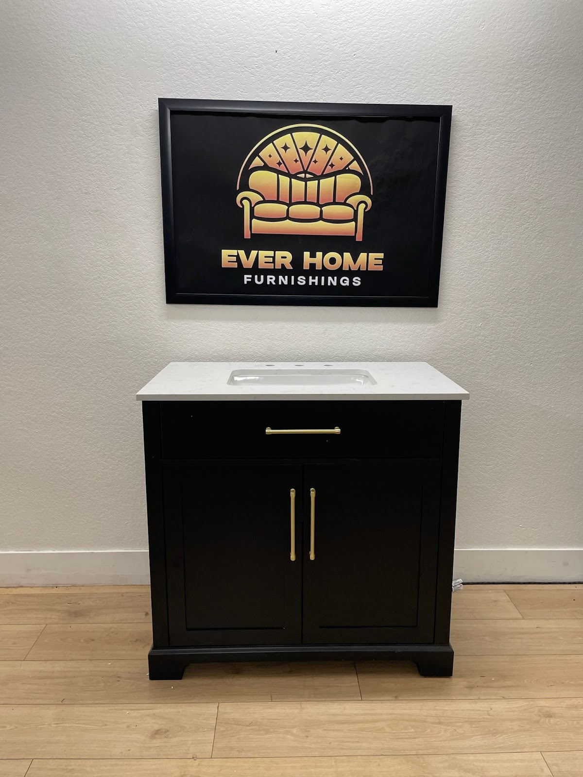 Dahen 36" Single Bathroom Vanity Set — $550 Retail, New/Open Box