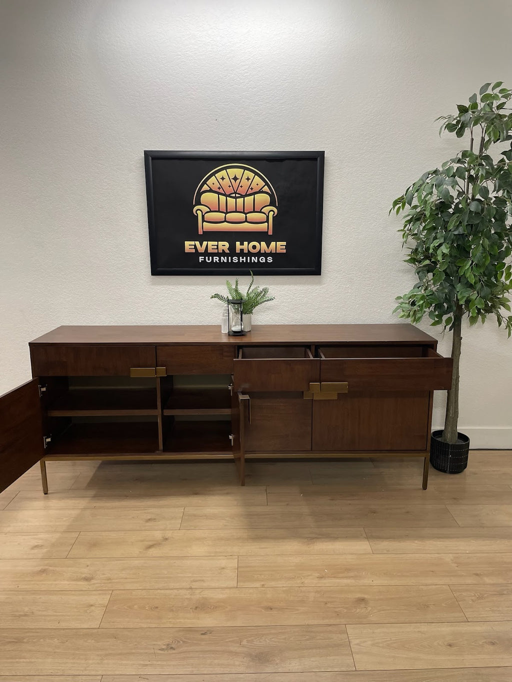 Lark Manor Aisja 72" Wide Dining Buffet