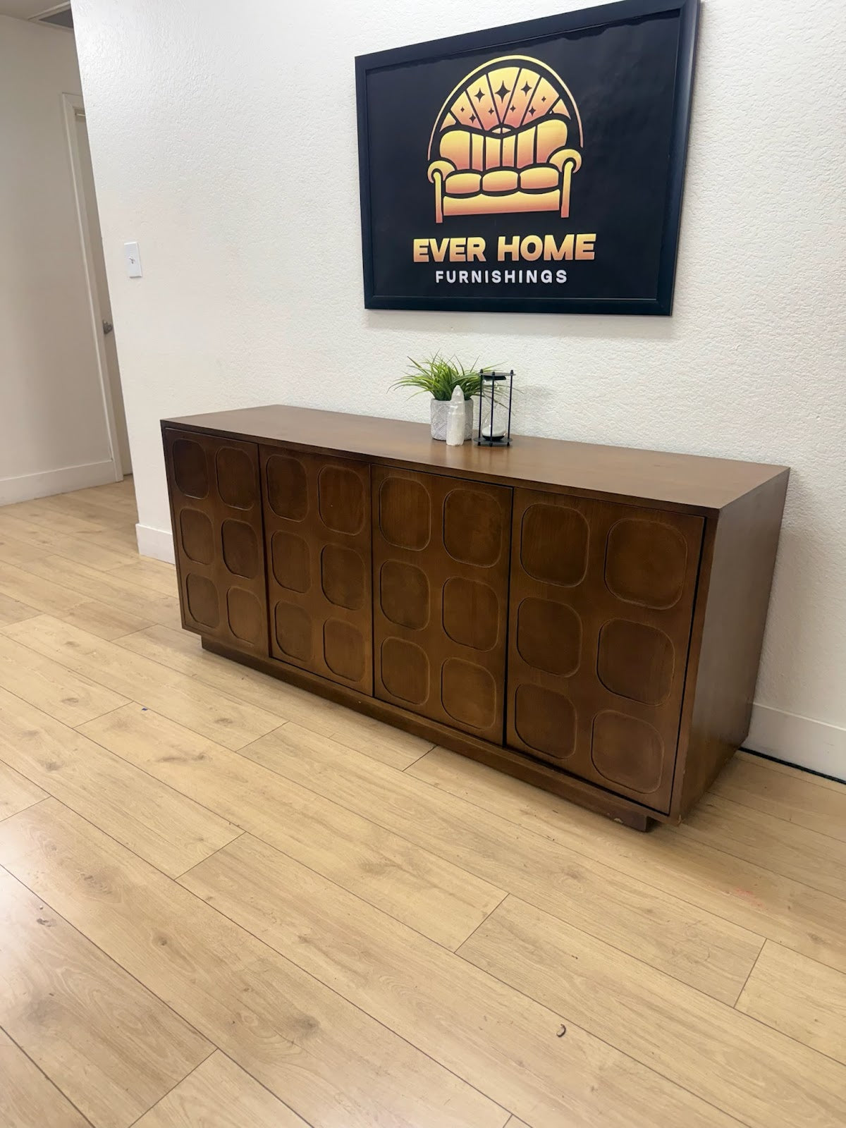 Benedict Wood Sideboard — New/Open Box, $1,570 Retail