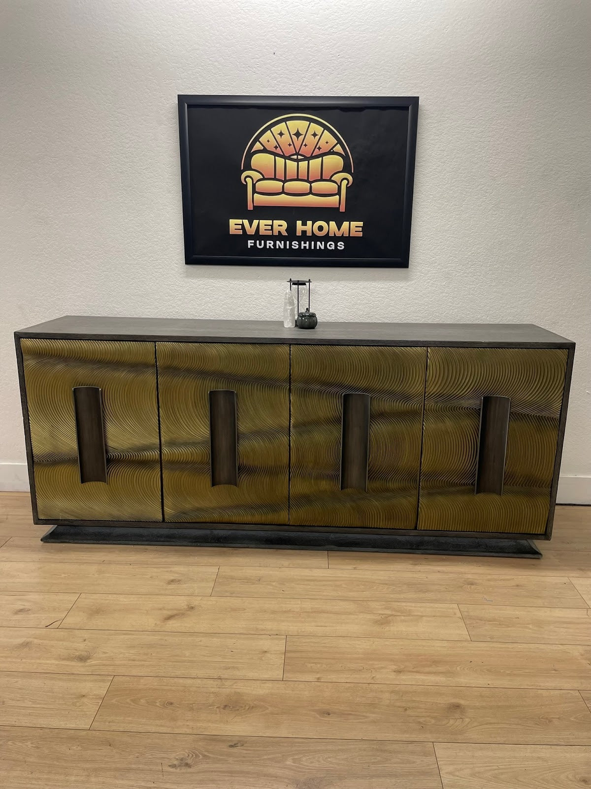 Melange 80" Wide Credenza — $2,909 Retail, New/Open Box