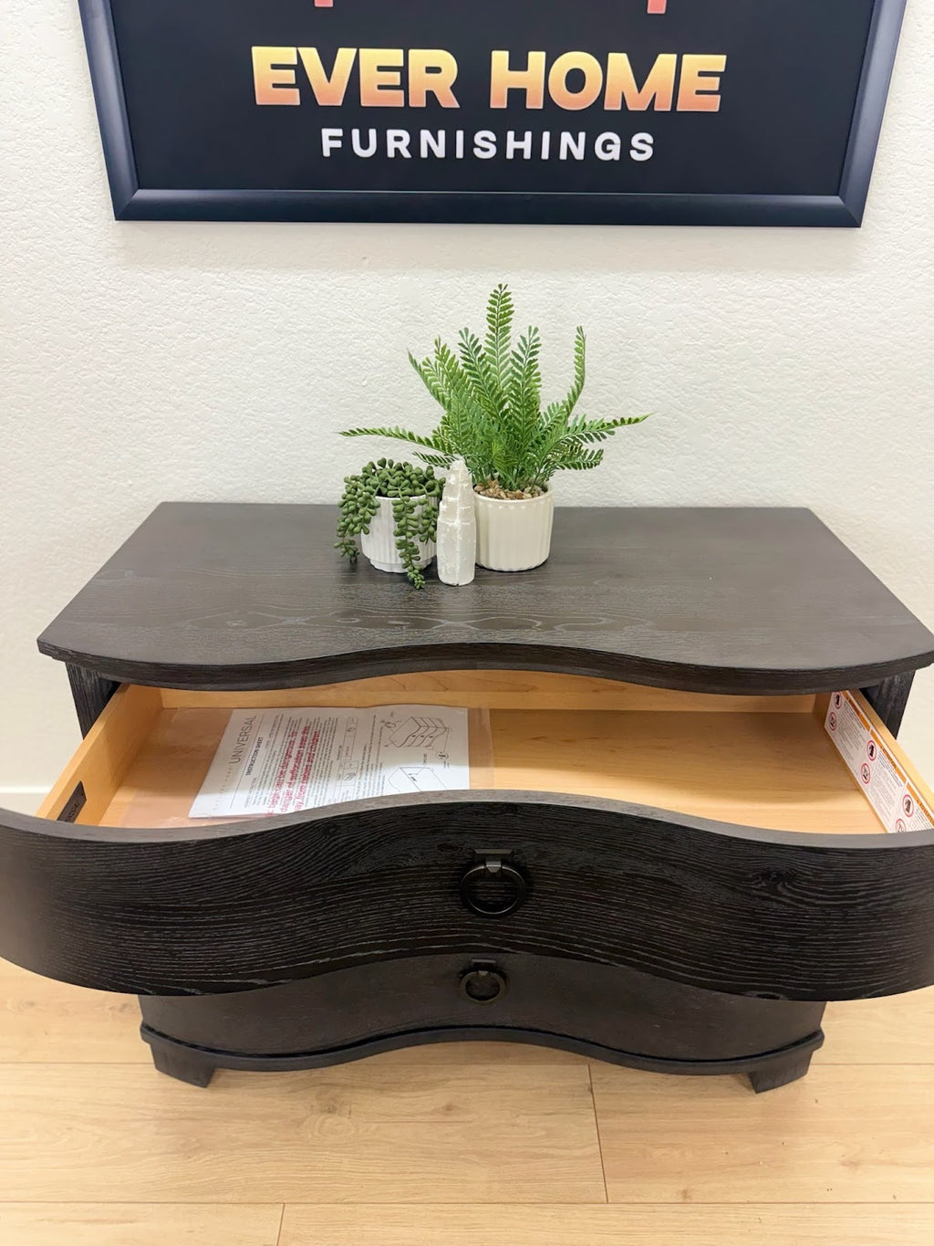 Universal Furniture Griffith Park Serpentine Chest — Mid-Century Modern
