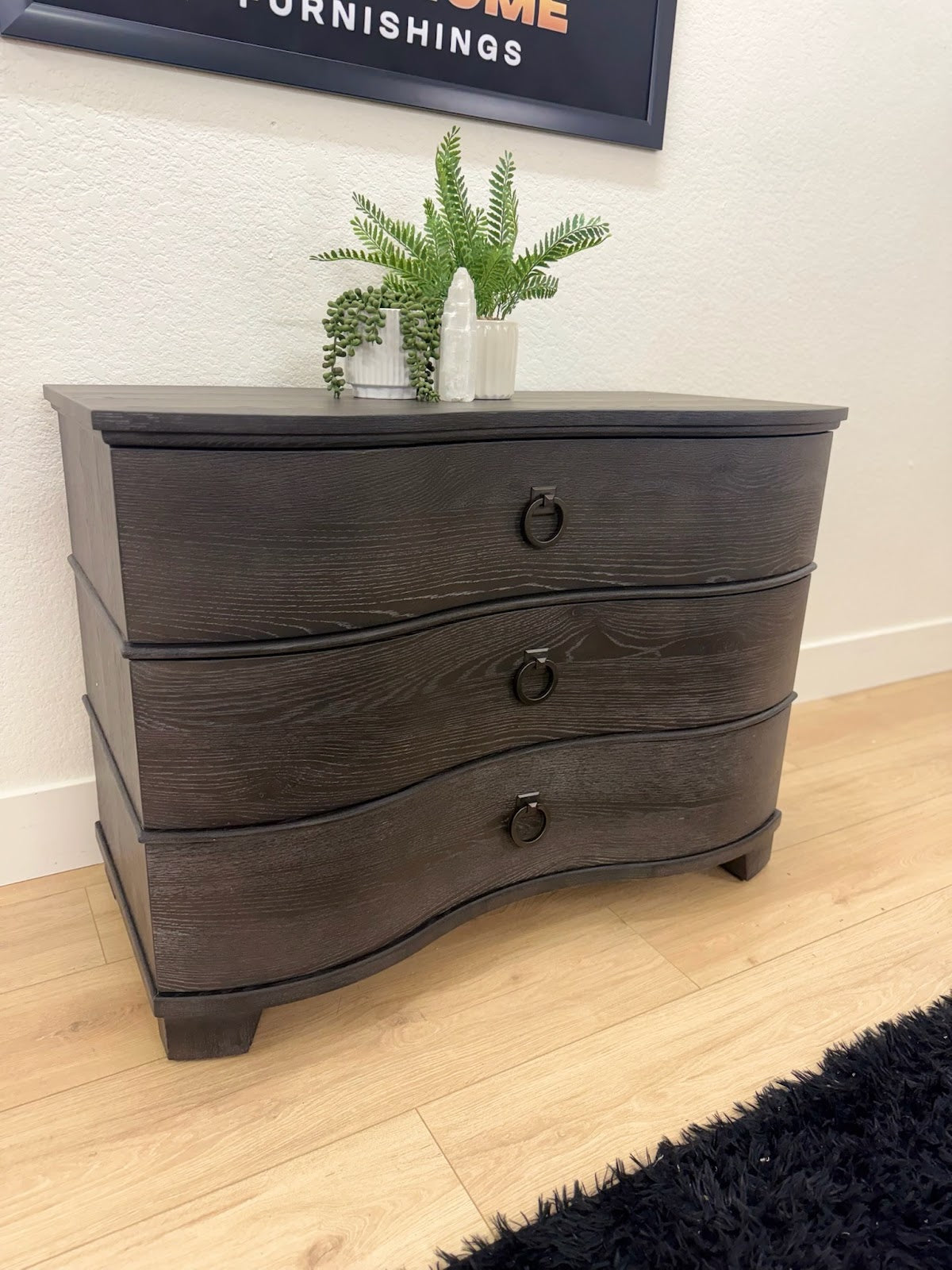 Universal Furniture Griffith Park Serpentine Chest — Mid-Century Modern