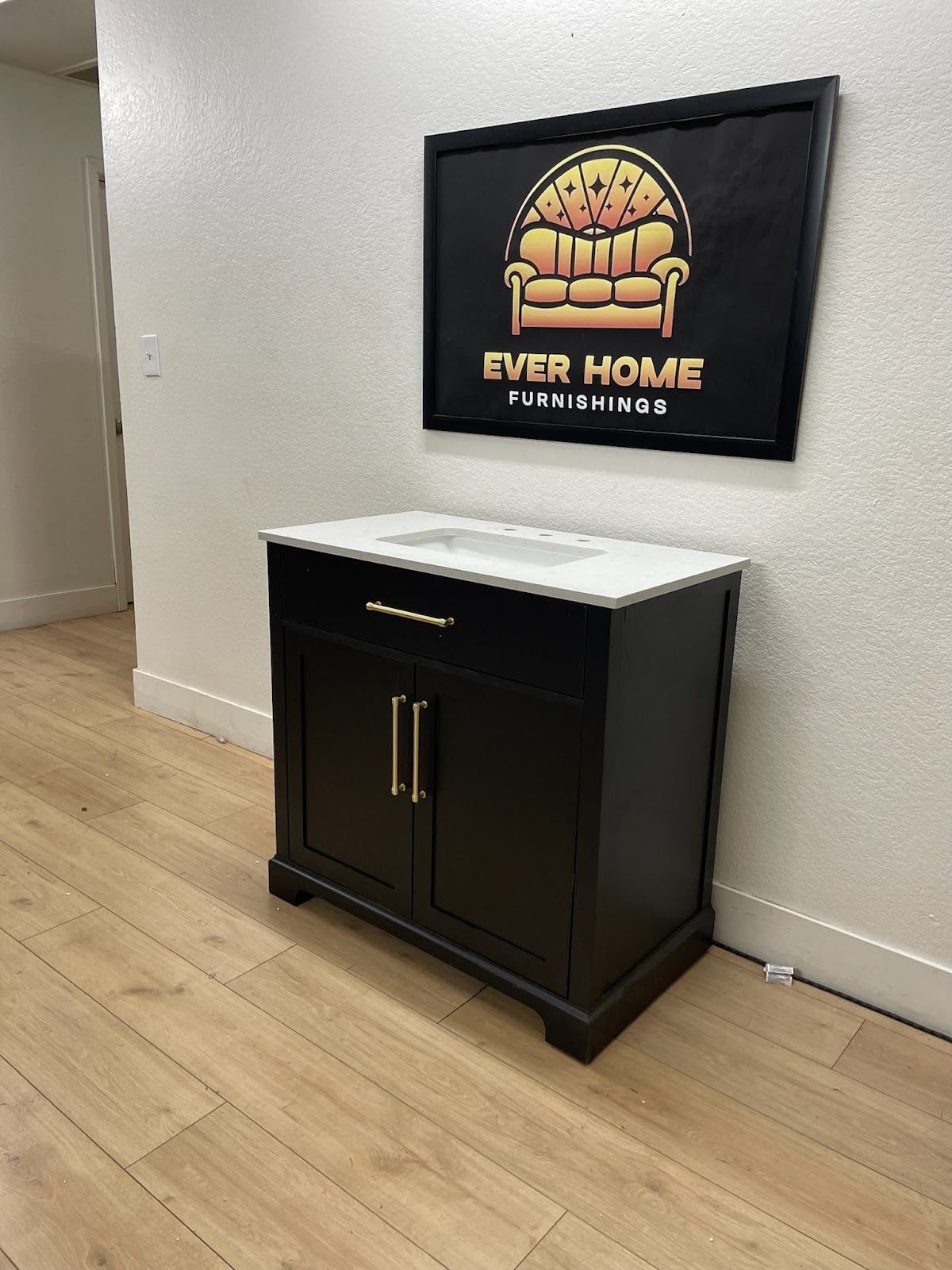 Dahen 36" Single Bathroom Vanity Set — $550 Retail, New/Open Box
