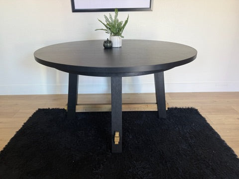 Rickye Round 54'' Table - Mid-Century-Modern - Front
