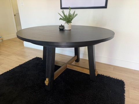 Rickye Round 54'' Table - Mid-Century-Modern - Right Side