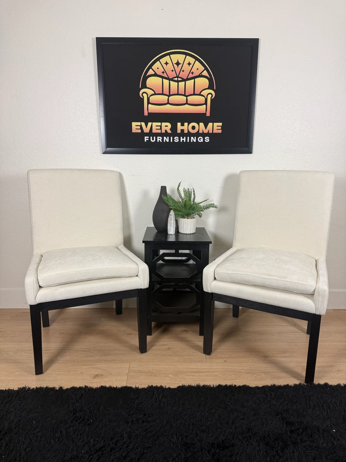Rickye Upholstered Dining Chair- Mid-Century Modern - Luxury Fabric