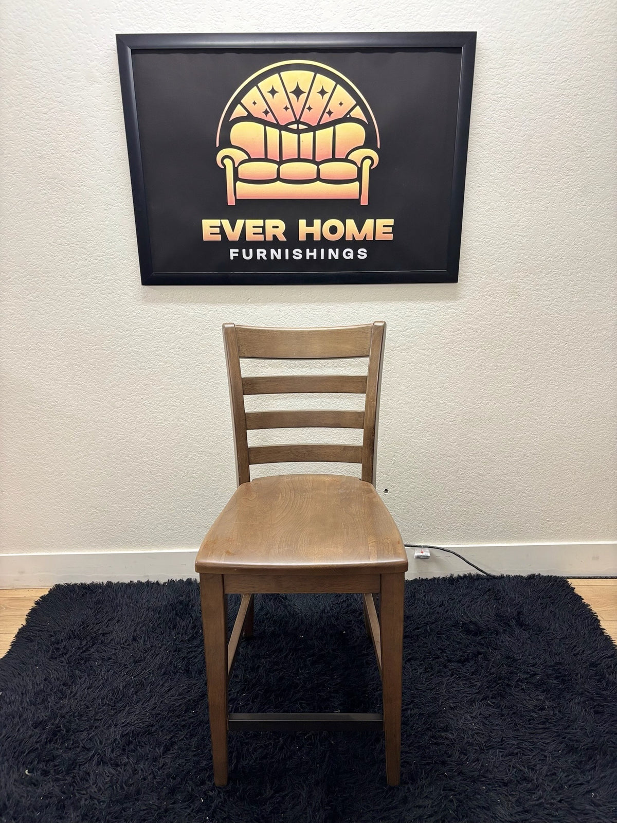 Tall Ladderback Chair in Latte