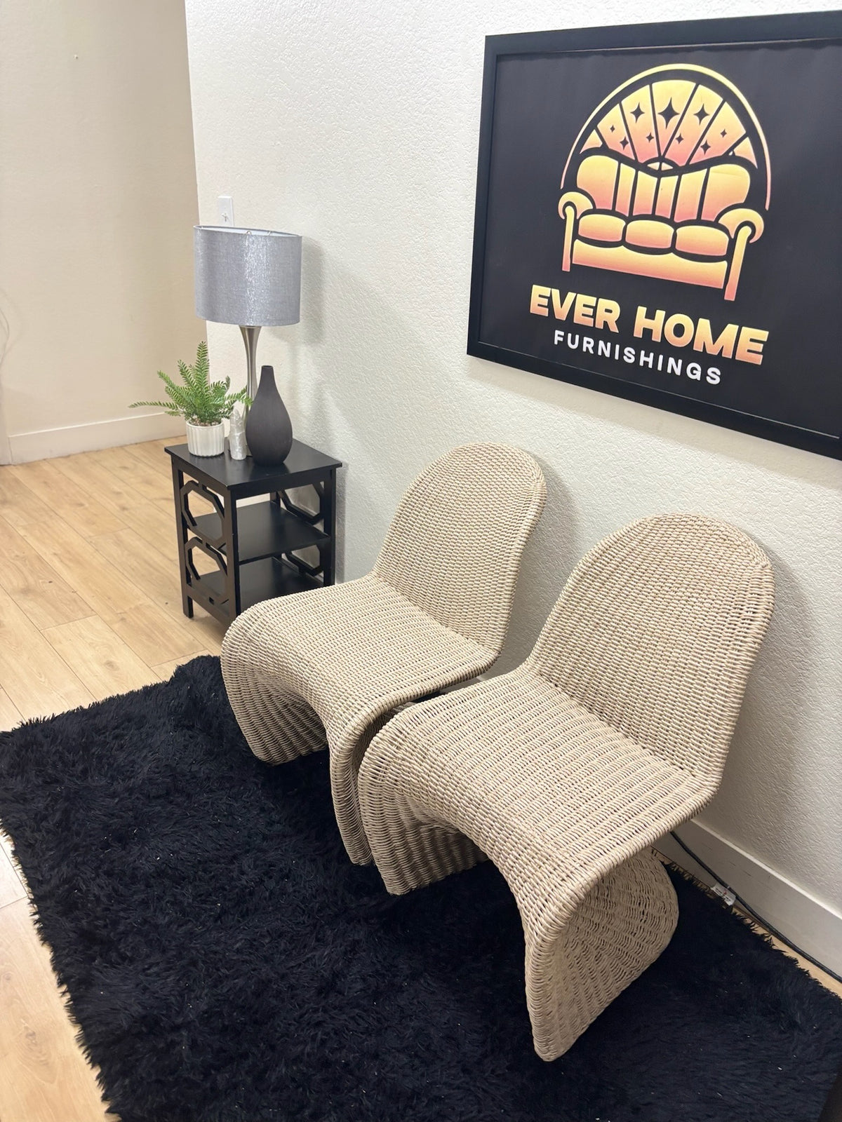 Daughtery Wicker Dining Side Chair
