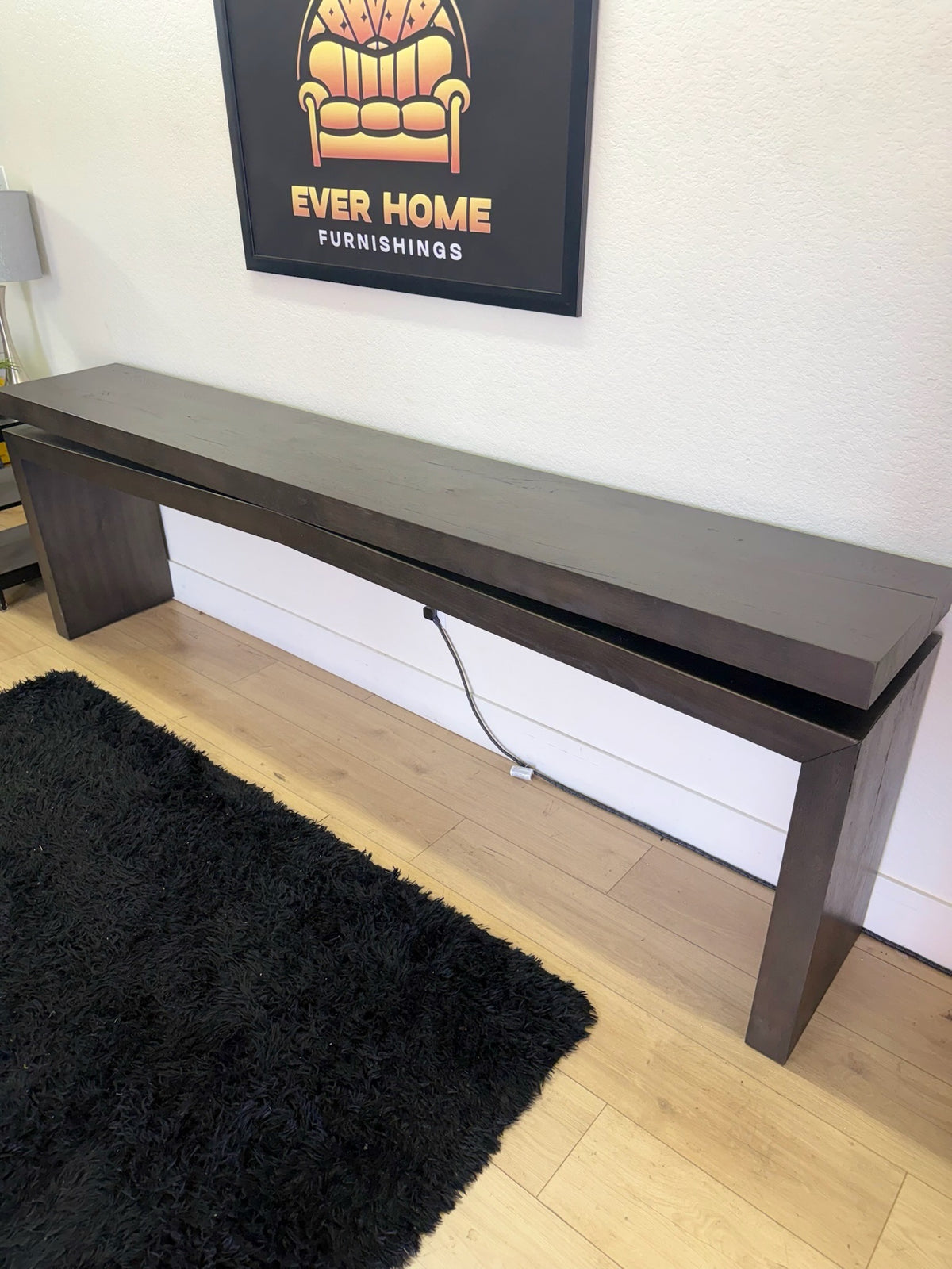 Henn Solid Wood Console Table