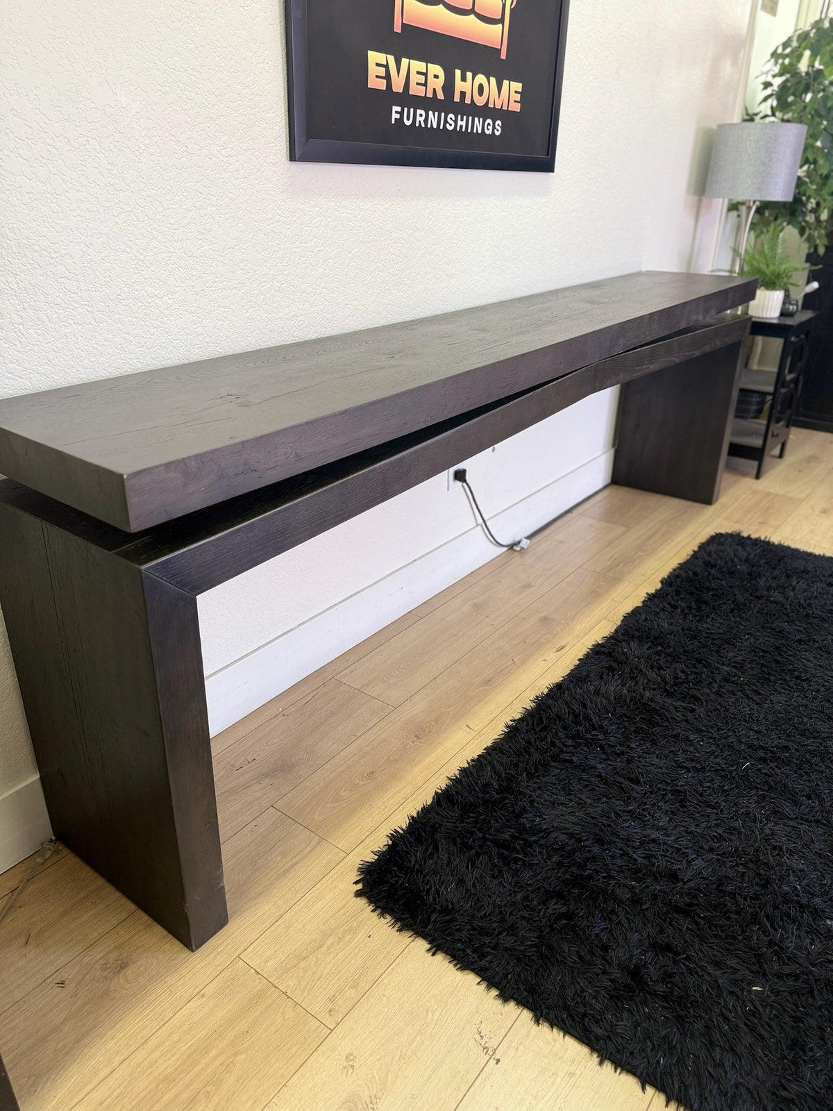 Henn Solid Wood Console Table