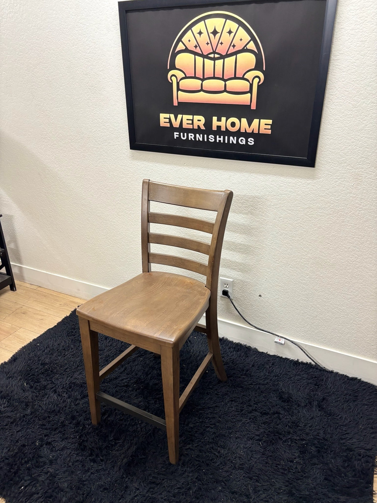Tall Ladderback Chair in Latte